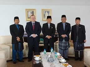 On the meeting with the Minister of Religious Affairs of Brunei Darussalam Pehin Dato Haji Badaruddin Othman
