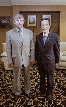 Meeting of the Ambassador of Russia H.E. Mr. Vladimir Goncharenko with the Minister of Home Affairs of Brunei Pehin Abu Bakar Apong