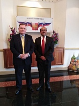On the courtesy call of the High Commissioner of India to Brunei Darussalam On the courtesy call of the High Commissioner of India to Brunei Darussalam