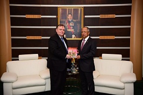 On the meeting of the Russian Ambassador with the Minister of Defence II of Brunei