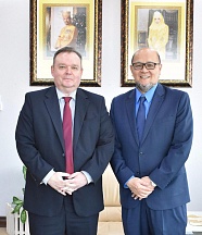 On the meeting with the Minister of Education of Brunei Darussalam Dato Hamzah Sulaiman