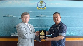 Meeting of the Ambassador of Russia with Brunei Navy Command Meeting of the Ambassador of Russia with Brunei Navy Command