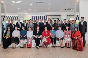 On the farewell lunch hosted by the heads of the Diplomatic corps On the farewell lunch hosted by the heads of the Diplomatic corps