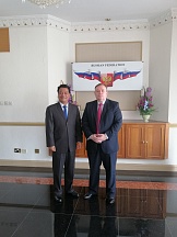 On the meeting with Ambassador-designate of the Philippines  to Brunei Darussalam Mr. Christopher B. Montero