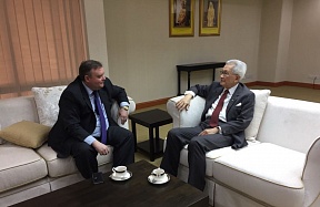 On the meeting of the Russian Ambassador with the Special Adviser to the Sultan of Brunei