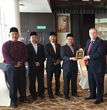 On the meeting with the Rector of UNISSA Dr.Norarfan Zainal