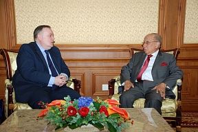 On the meeting with the Speaker of the Legislative Council of Brunei Darussalam Pehin Dato Abdul Rahman Taib