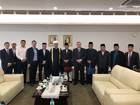 On the visit of the delegation of the Russia Muftis Council On the visit of the delegation of the Russia Muftis Council