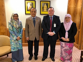 On the meeting with the Minister of Energy, Manpower and Industry of Brunei Darussalam Dato Seri Setia Mat Suny Hussein