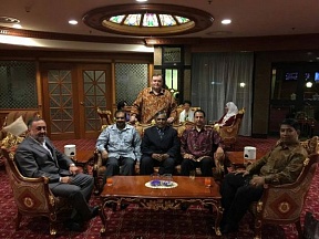 On the dinner hosted by the Russian Ambassador to bid farewell to the Ambassador of Iran