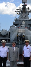 Ambassador of Russia visited the missile cruiser “Varyag” Ambassador of Russia visited the missile cruiser “Varyag”