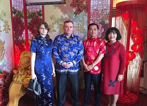 On the Chinese New Year celebrations