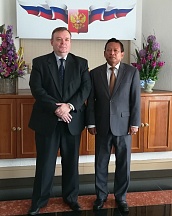 On the courtesy call of the Ambassador of Myanmar to Brunei Darussalam On the courtesy call of the Ambassador of Myanmar to Brunei Darussalam