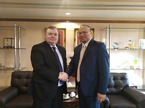 On the meeting of the Russian Ambassador with the Minister of Health of Brunei Darussalam