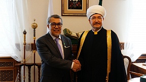 On the meeting between the Сhairman of the Religious Board of Muslims of Russia and the Ambassador of Brunei