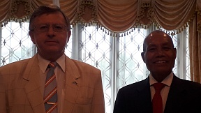 Ambassador of Russia met with the Ambassador of Timor-Leste Ambassador of Russia met with the Ambassador of Timor-Leste