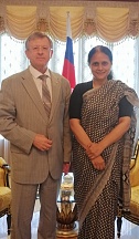 Ambassador of Russia received High Commissioner-Designate of Bangladesh Ambassador of Russia received High Commissioner-Designate of Bangladesh
