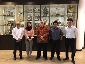 On the meeting of the Russian Ambassador with the Organizing Committee of the PlayStation FIFA World Cup 2018 tournament in Brunei