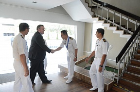 On the meeting with the Commander of the Royal Brunei Navy 