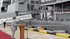 Военные корабли России с визитом в Брунее-Даруссаламе Военные корабли России с визитом в Брунее-Даруссаламе