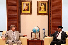 Meeting of His Excellency Ambassador of Russia to Brunei with the Minister of Development of Brunei