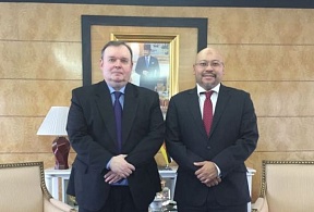 On the meeting of the Russian Ambassador with the Minister of Communications of Brunei