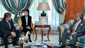 Ambassador of Russia in audience with His Royal Highness Prince Mohamed Bolkiah