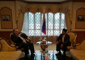 On the meeting with students of the Dagestan Islamic Sheikh Muhammad Arif University