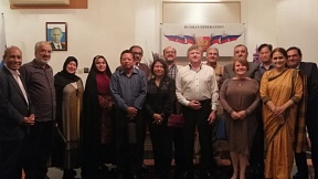Ambassador of Russia hosted a dinner in honour of the High Commissioner of India Ambassador of Russia hosted a dinner in honour of the High Commissioner of India
